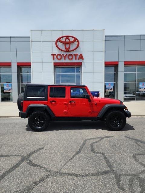 used 2015 Jeep Wrangler Unlimited car, priced at $14,977
