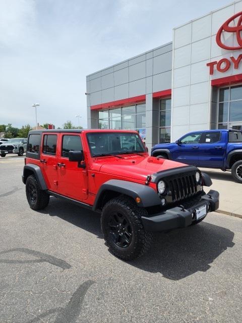 used 2015 Jeep Wrangler Unlimited car, priced at $14,977