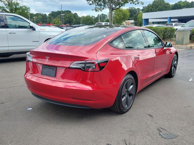 used 2023 Tesla Model 3 car, priced at $23,500