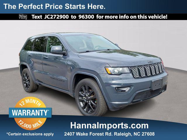 used 2018 Jeep Grand Cherokee car, priced at $19,500