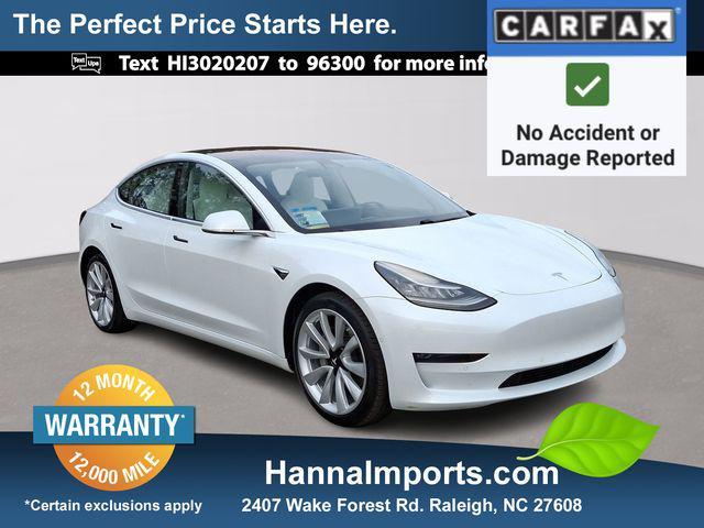 used 2018 Tesla Model 3 car, priced at $24,500