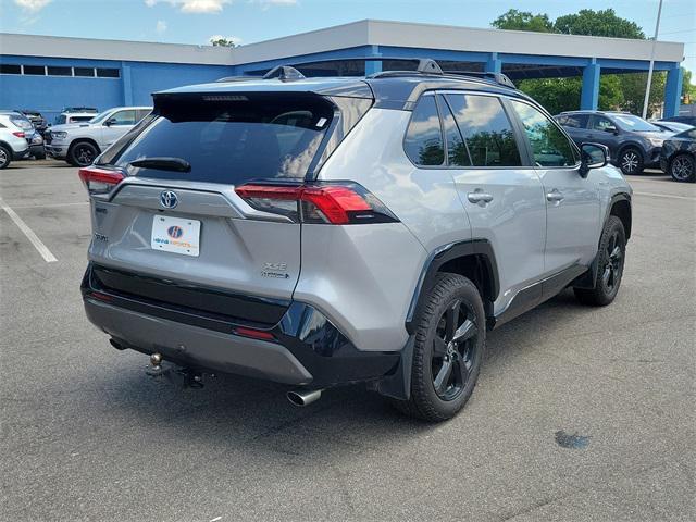 used 2021 Toyota RAV4 Hybrid car, priced at $26,400