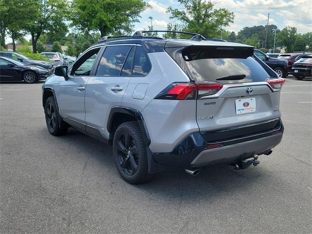 used 2021 Toyota RAV4 Hybrid car, priced at $26,400