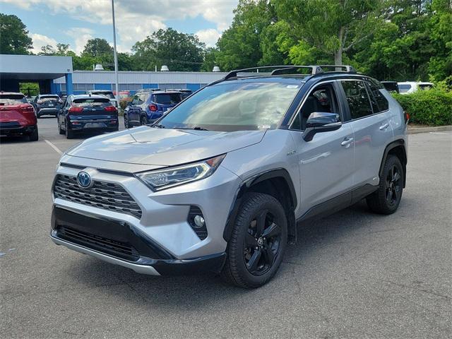 used 2021 Toyota RAV4 Hybrid car, priced at $26,400