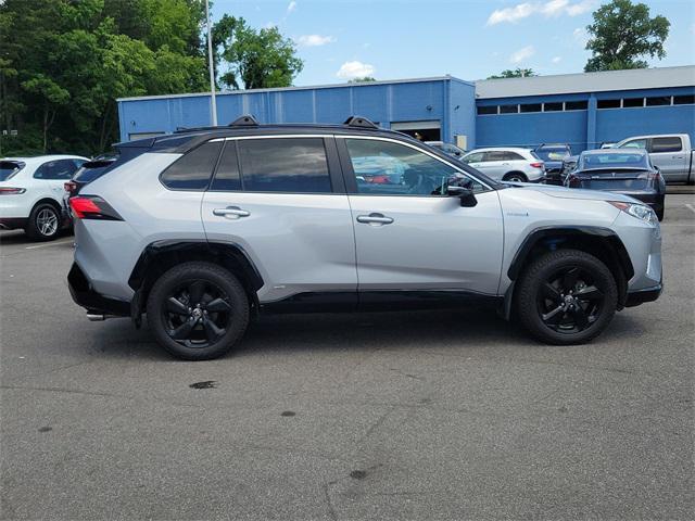 used 2021 Toyota RAV4 Hybrid car, priced at $26,400