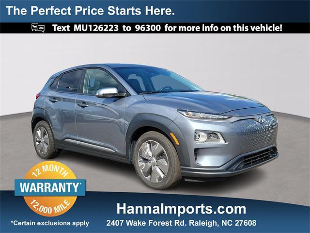 used 2021 Hyundai Kona EV car, priced at $17,100