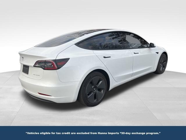 used 2021 Tesla Model 3 car, priced at $19,100