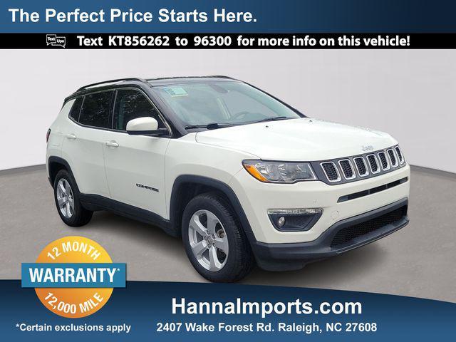 used 2019 Jeep Compass car, priced at $15,200