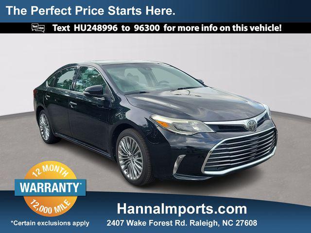 used 2017 Toyota Avalon car, priced at $19,500