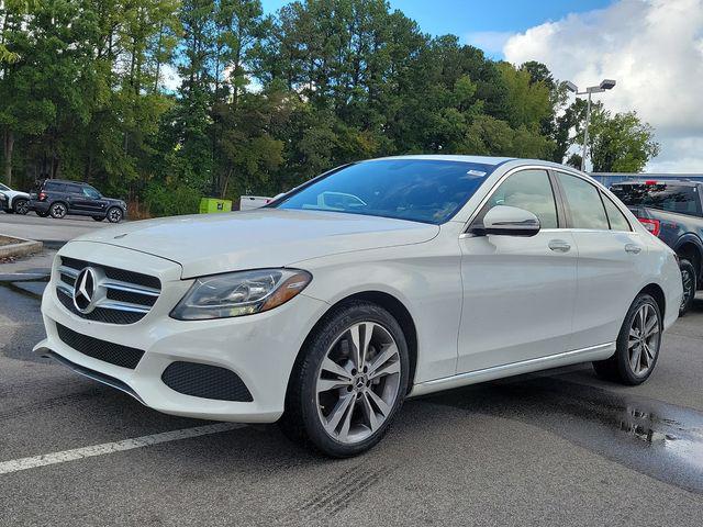 used 2018 Mercedes-Benz C-Class car, priced at $19,700