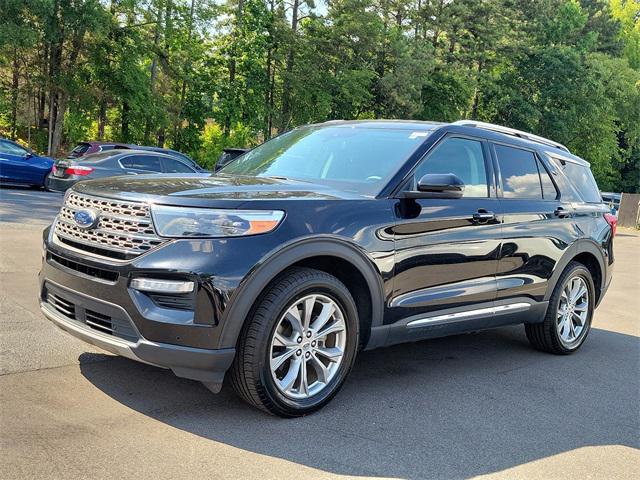 used 2022 Ford Explorer car, priced at $27,900