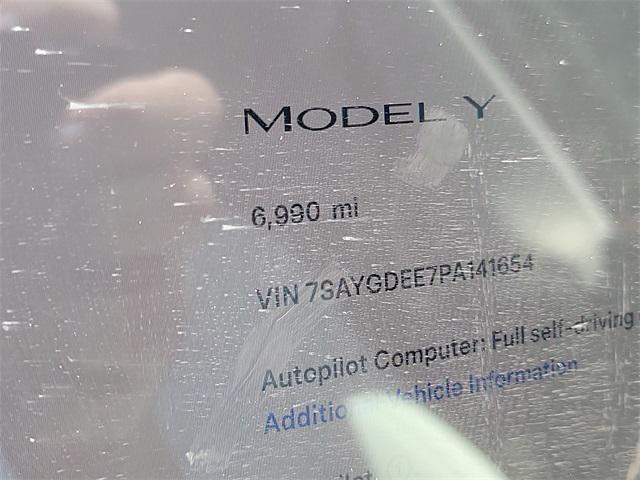 used 2023 Tesla Model Y car, priced at $38,700