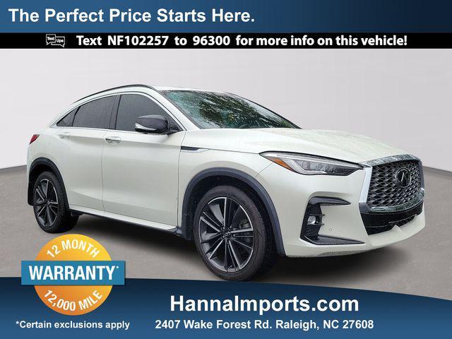 used 2022 INFINITI QX55 car, priced at $29,900