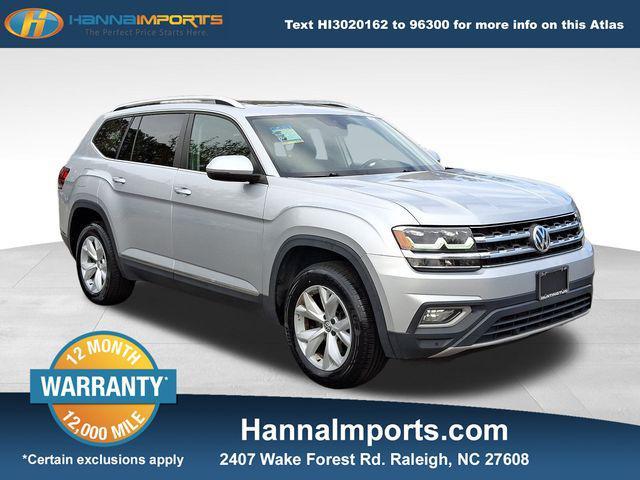 used 2018 Volkswagen Atlas car, priced at $17,500