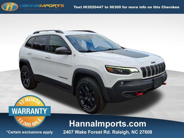 used 2021 Jeep Cherokee car, priced at $19,000