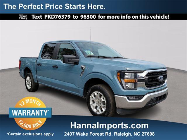 used 2023 Ford F-150 car, priced at $32,100