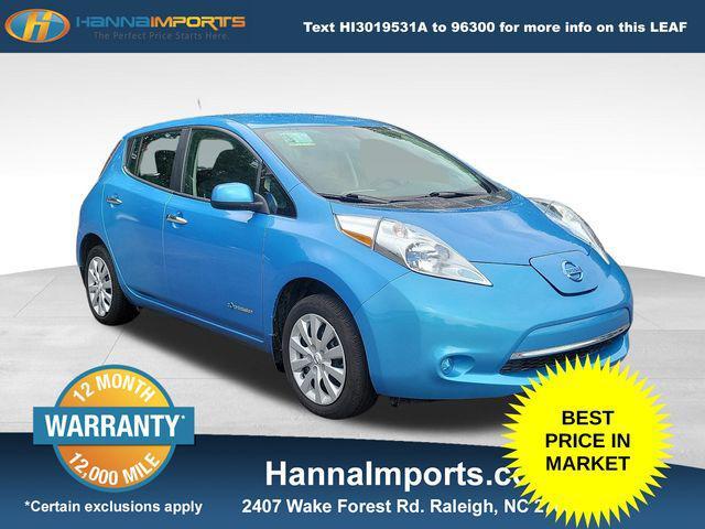 used 2014 Nissan Leaf car, priced at $4,681