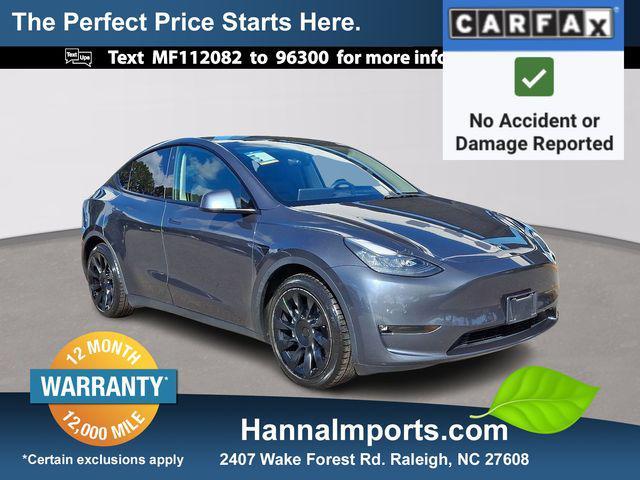 used 2021 Tesla Model Y car, priced at $29,900