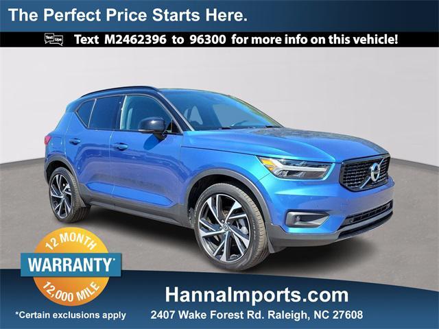 used 2021 Volvo XC40 car, priced at $27,700