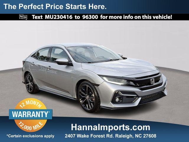 used 2021 Honda Civic car, priced at $20,500