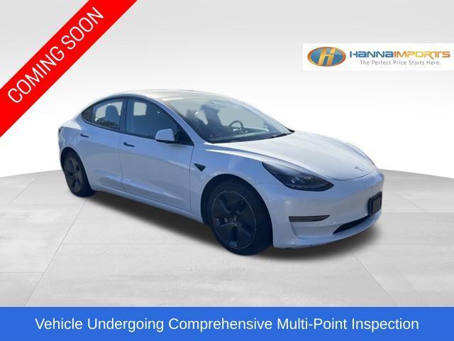 used 2021 Tesla Model 3 car, priced at $19,100