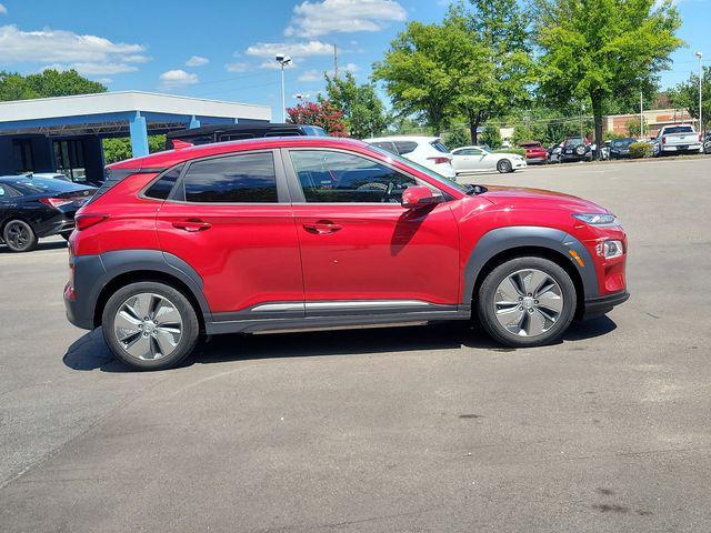 used 2021 Hyundai Kona EV car, priced at $16,500