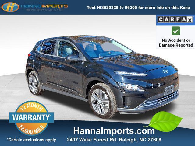 used 2023 Hyundai Kona EV car, priced at $23,100