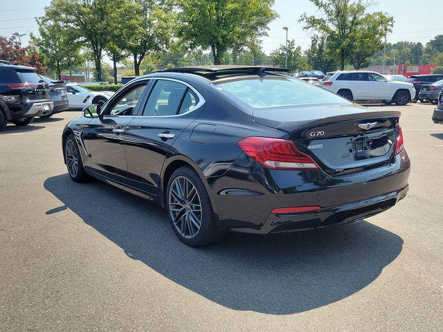 used 2019 Genesis G70 car, priced at $20,500