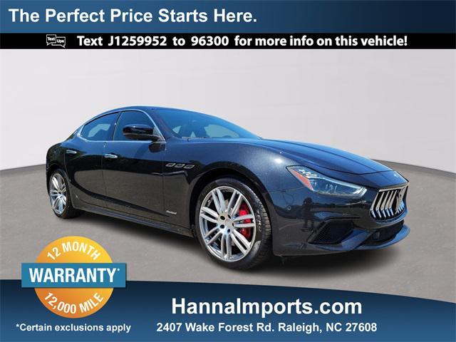 used 2018 Maserati Ghibli car, priced at $27,000