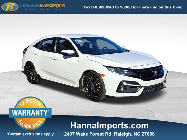 used 2021 Honda Civic car, priced at $20,000