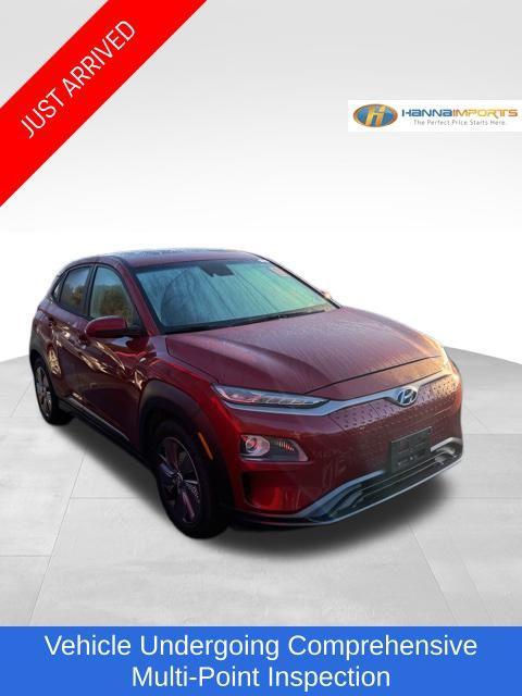 used 2021 Hyundai Kona EV car, priced at $18,400