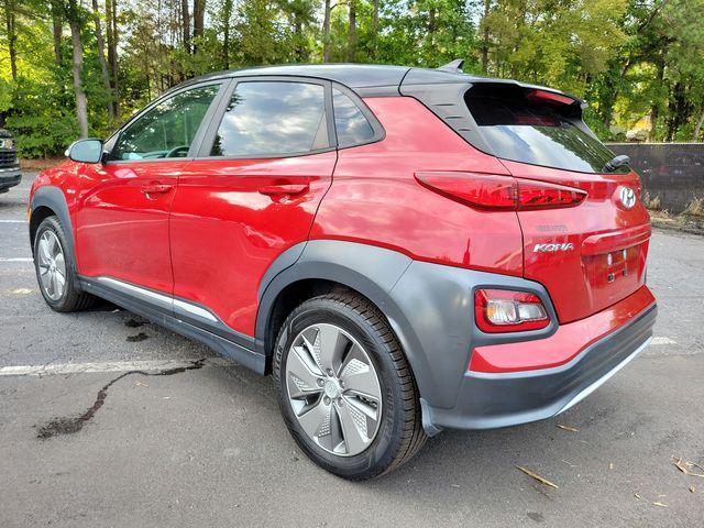 used 2020 Hyundai Kona EV car, priced at $13,500