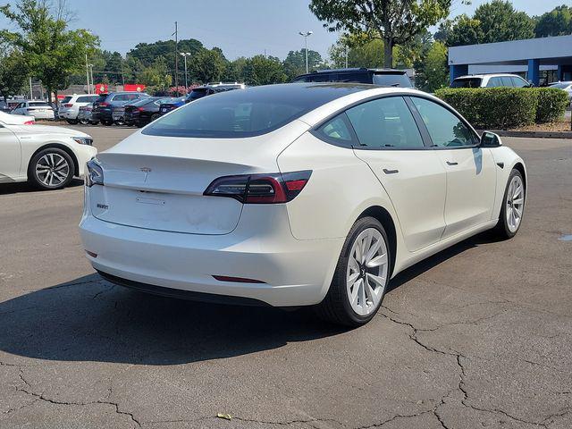 used 2023 Tesla Model 3 car, priced at $23,600