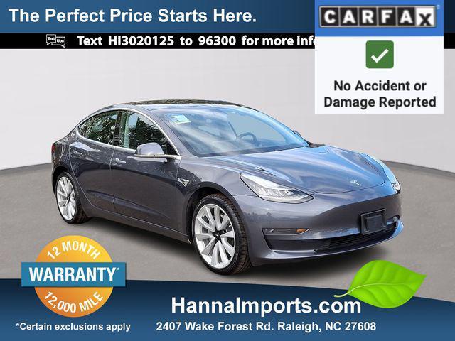 used 2019 Tesla Model 3 car, priced at $18,900