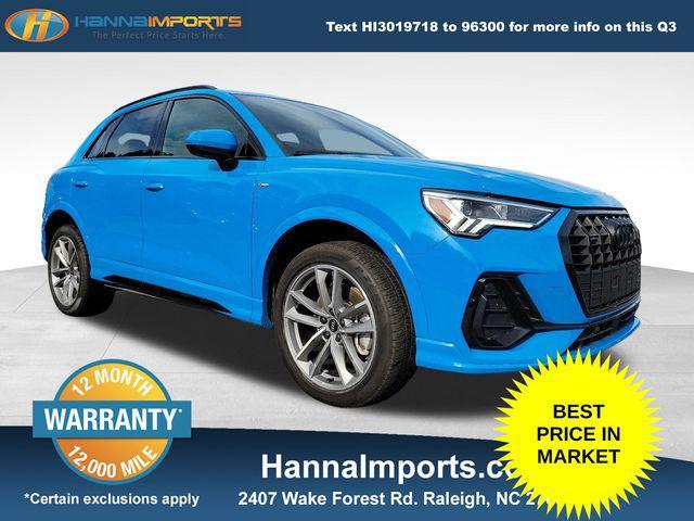 used 2022 Audi Q3 car, priced at $24,600