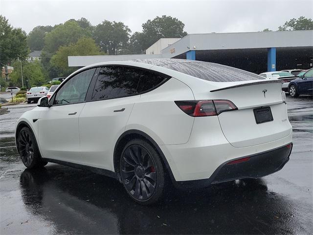 used 2022 Tesla Model Y car, priced at $32,000