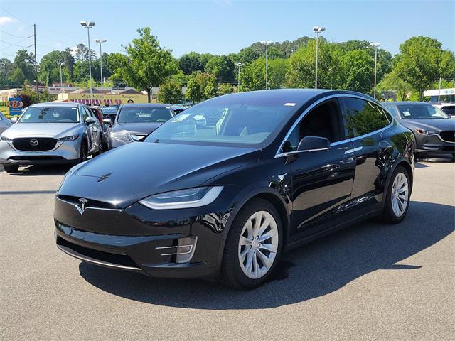 used 2020 Tesla Model X car, priced at $37,500