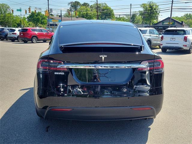 used 2020 Tesla Model X car, priced at $38,900