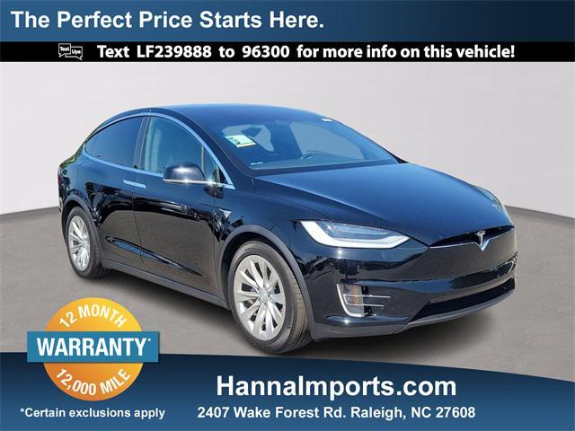 used 2020 Tesla Model X car, priced at $37,500