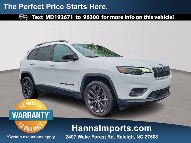 used 2021 Jeep Cherokee car, priced at $21,500