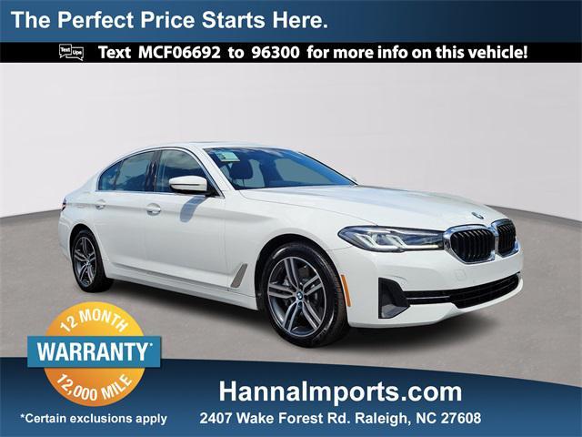 used 2021 BMW 530e car, priced at $27,700