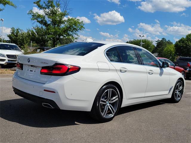 used 2021 BMW 530e car, priced at $27,400