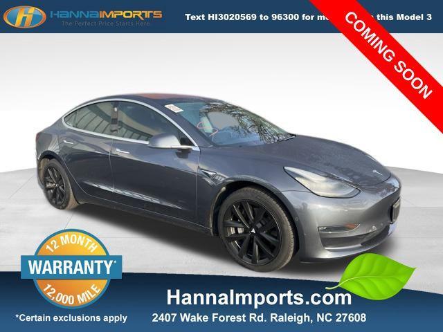 used 2018 Tesla Model 3 car, priced at $19,100