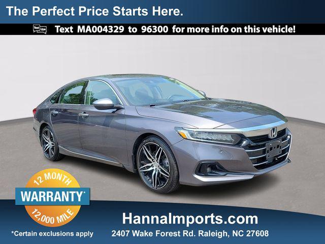 used 2021 Honda Accord car, priced at $24,700