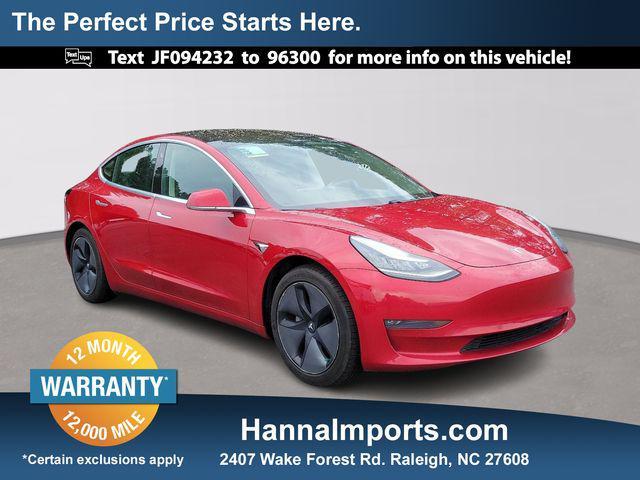 used 2018 Tesla Model 3 car, priced at $18,400