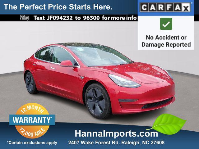 used 2018 Tesla Model 3 car, priced at $17,900