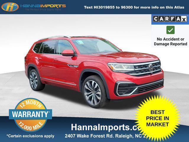 used 2023 Volkswagen Atlas car, priced at $34,300