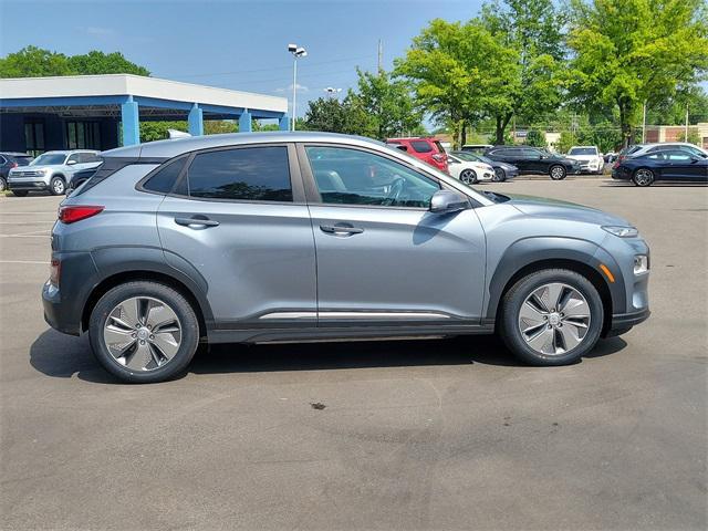 used 2021 Hyundai Kona EV car, priced at $18,500