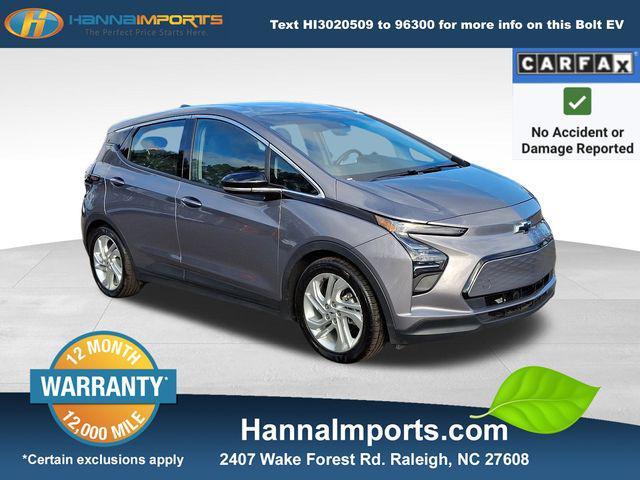 used 2023 Chevrolet Bolt EV car, priced at $17,800