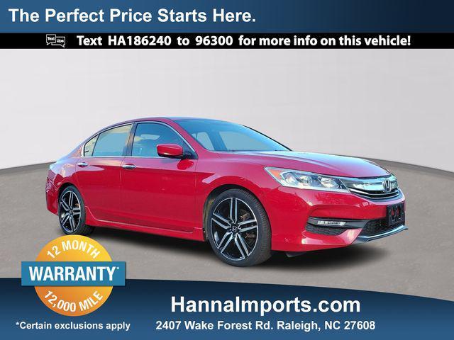 used 2017 Honda Accord car, priced at $14,000